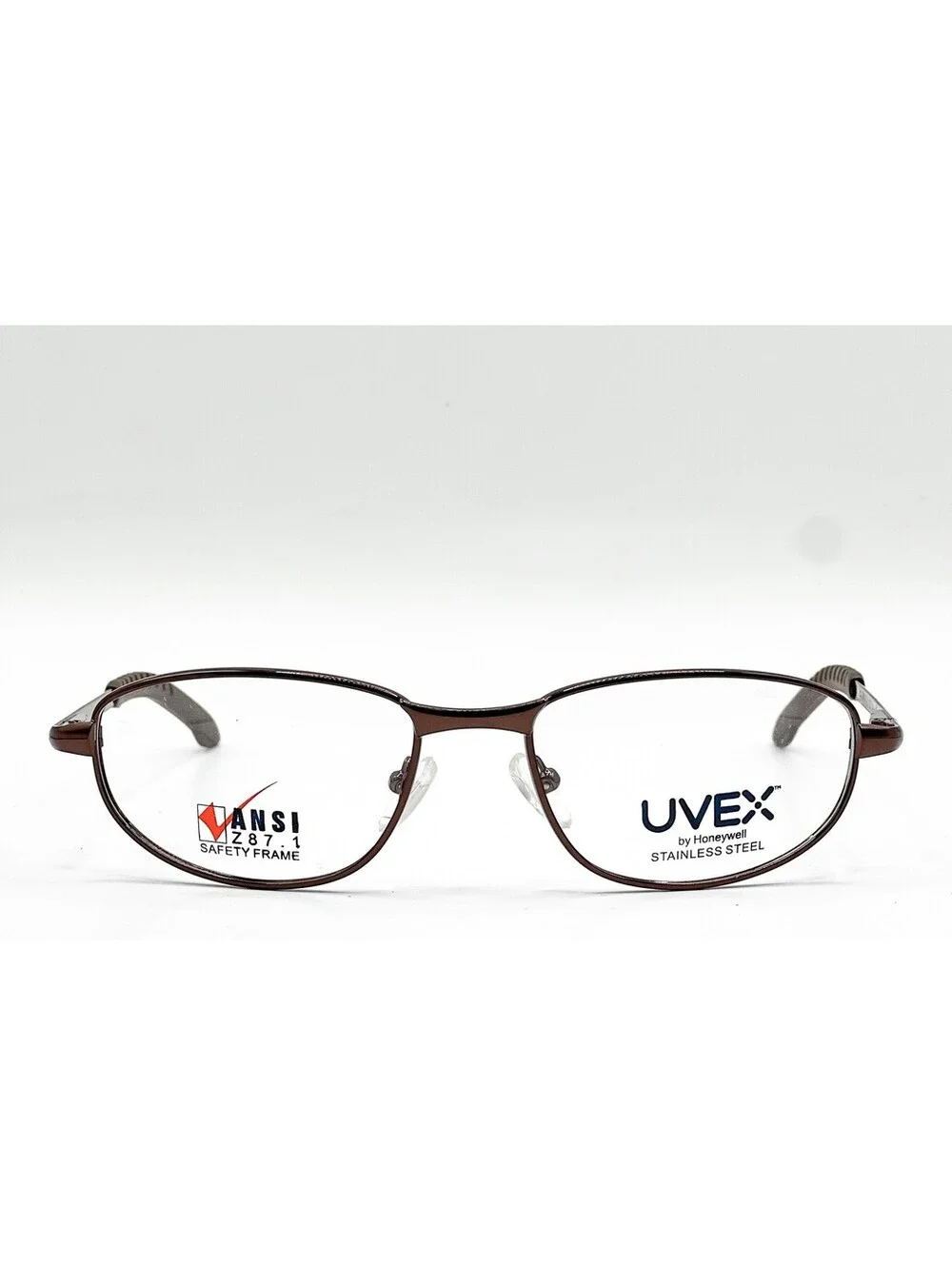 Uvex Sw02 Adb Brown Safety Authentic Eyeglasses 54-17-130